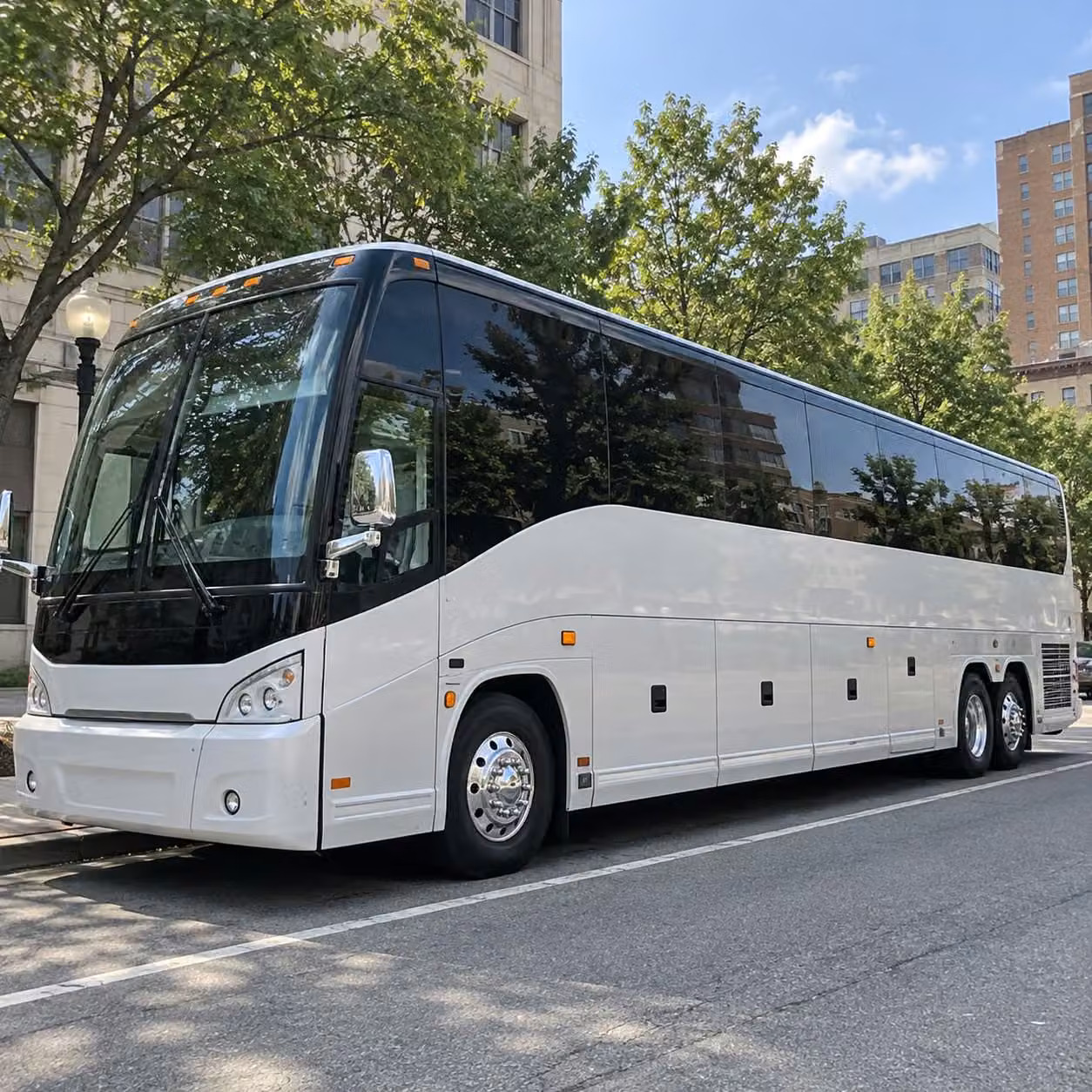 easy charter bus transportation for allentown school sports trips and academic competitions