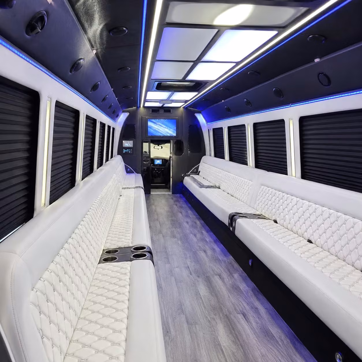 party bus interior
